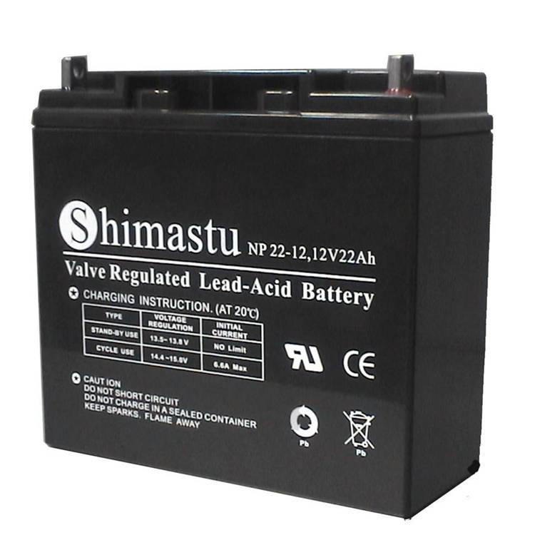 Shimastu蓄电池NP20-12 12V20AH直流屏 机房 UPS电源配套 美国原装图片