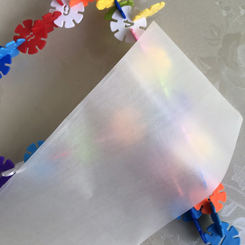 广州深圳环保玩具  ROHS  半透明 玻璃 小口袋 防水防油防潮热封包装纸袋