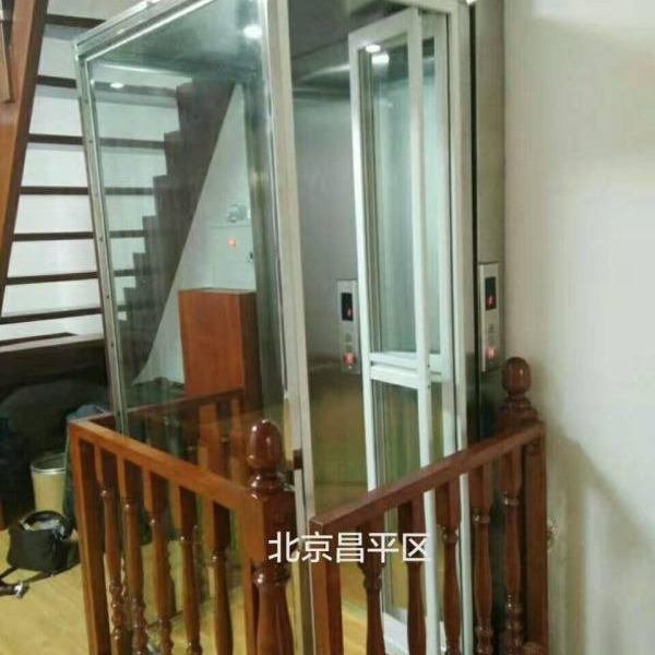 小型垂直升降梯 家用升降设备定制 二三层家用电梯 乐清市启运销售别墅电梯图片