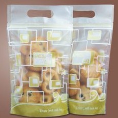 饼干零食包装袋 四边封八边封自立拉链包装 透明磨砂pe彩印袋 艾尼尔厂家批发图片