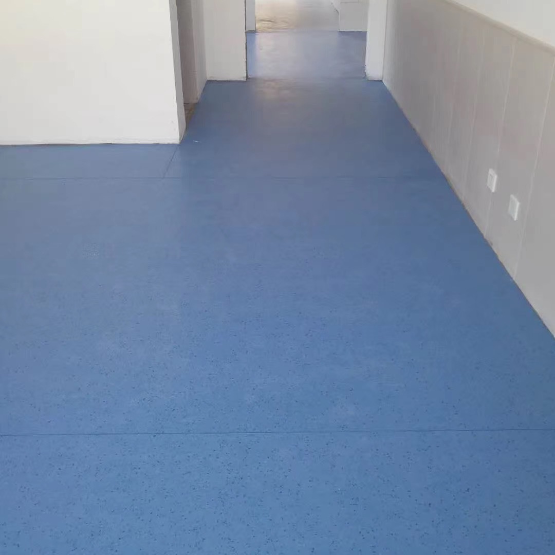 无方向同质透心pvc地板 医院商用地板 防滑耐磨加厚 卷材地板