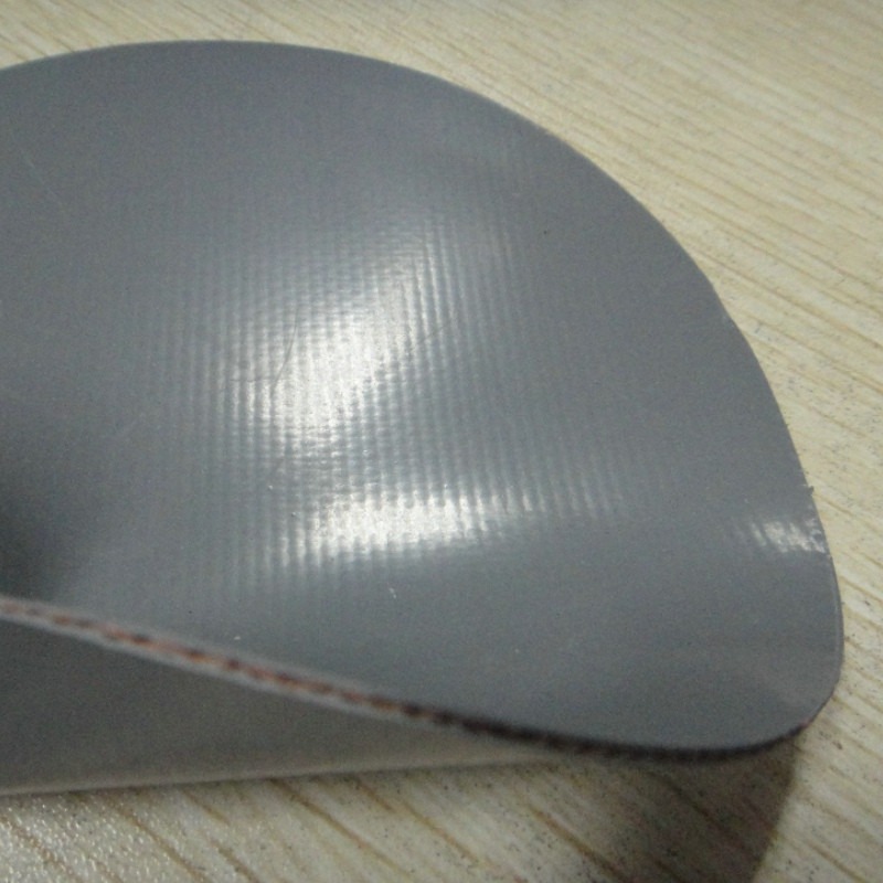 海帕隆橡胶面料 尼龙耐磨橡胶布 1.1mm灰色橡胶充气船面料