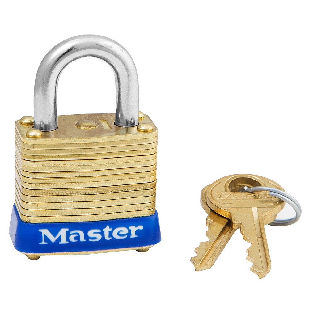 玛斯特锁8黄铜千层锁