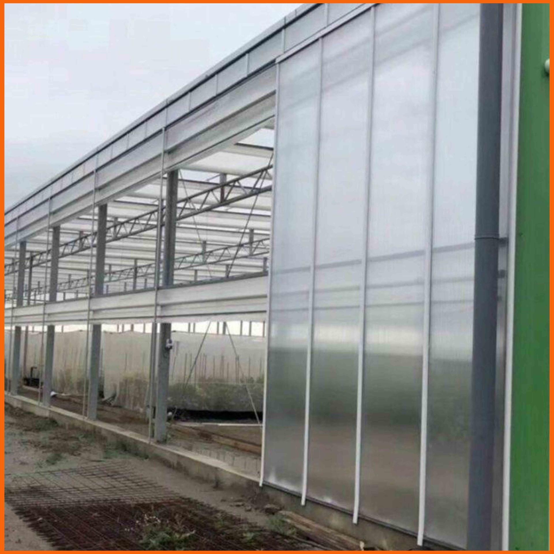 云南曲靖pc阳光板 蔬菜大棚定制透明中空阳光板厂家