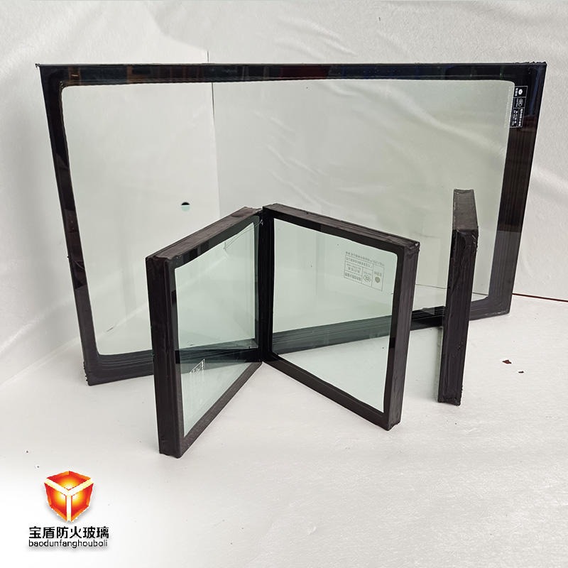 水晶硅防火玻璃安全性好强度高 宝盾纳米硅防火玻璃质保五年