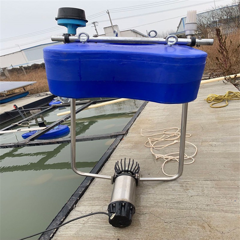 如克TLB1500型污染水域修复设备推流曝气器 水循环潜水式造流曝气机图片