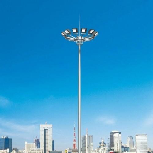 乾旭照明厂家定制高杆灯 广场码头车站10米40米道路灯 照明灯升降LED球场灯