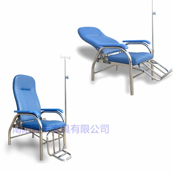 西藏输液椅调节器可调式点滴椅单人输液椅不锈钢输液椅图片