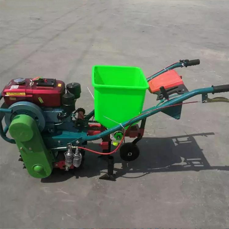 自走式小麦播种机 手扶式农用耘播机 柴油链轨式耘播机