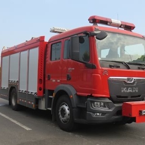 3.5吨消防车-山东凯马底盘-5S应急启动消防作业图片