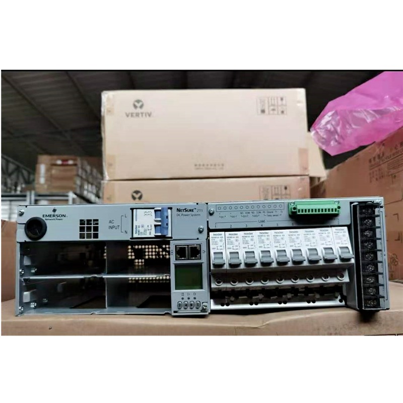 华北区域艾默生NetSure211 C46-S1嵌入式通信开关电源系统48V80A配置R48-1000模块