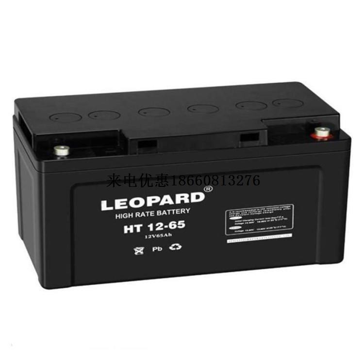 LEOPARD美洲豹HTS12-65蓄电池12V65AH直流屏船舶机房应急UPS电源
