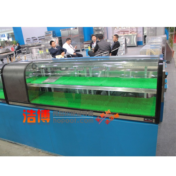 唯利安寿司柜 双层不锈钢寿司柜 GL-1800保鲜柜 1.8米寿司展示柜价格