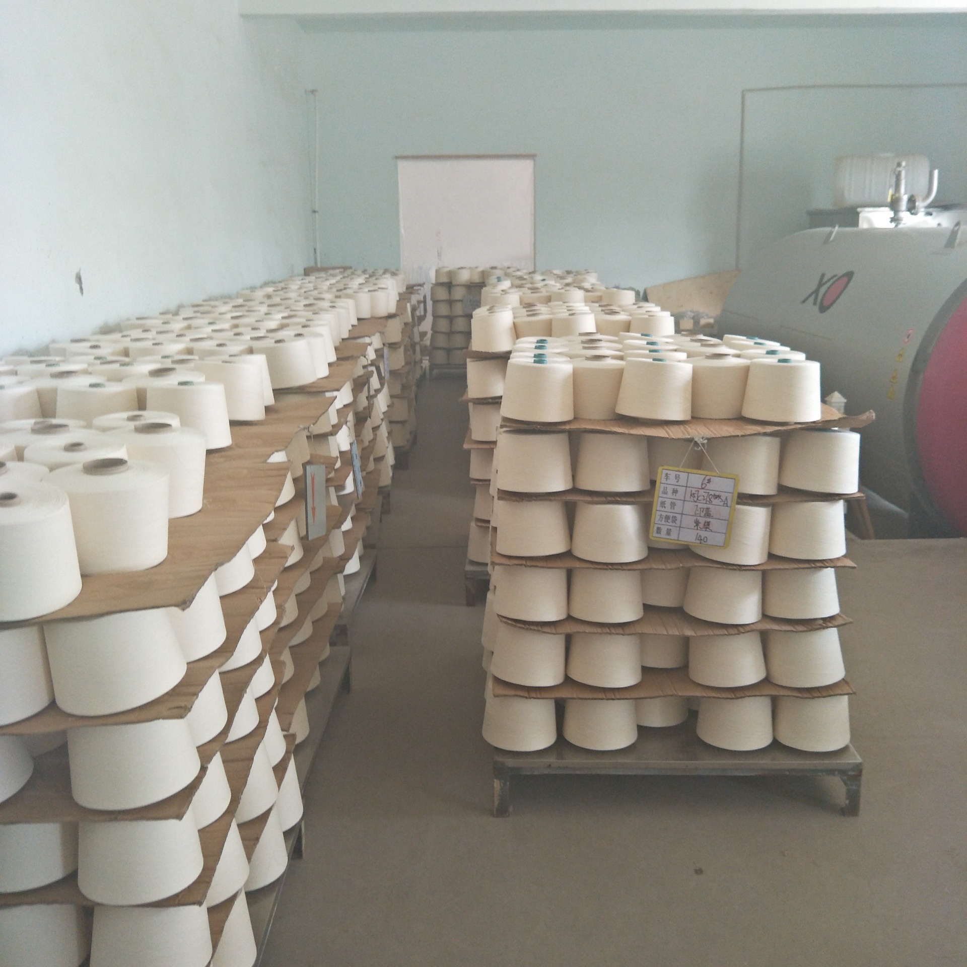 棉纱供应商常年再机生产 埃及长绒棉 GIZA86 45证书吊牌齐全 现货供应