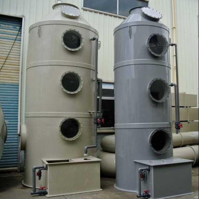 碳钢喷淋塔  工业pp废气喷淋塔 碳钢喷淋塔  废气处理除臭设备厂家供应  博森环保