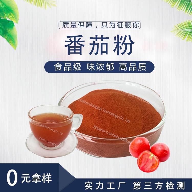 番茄汁粉 壹贝子SC厂家直供喷雾干燥质量保证包邮 番茄提取物 番茄粉图片