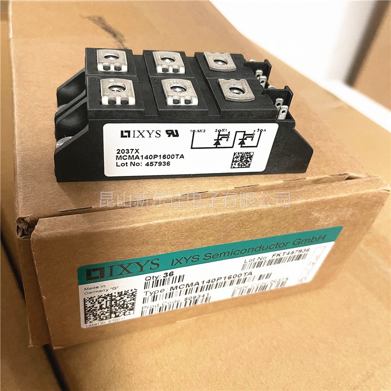德国IXYS可控硅模块MCD56-18IO1B MCD95-14IO1B全新