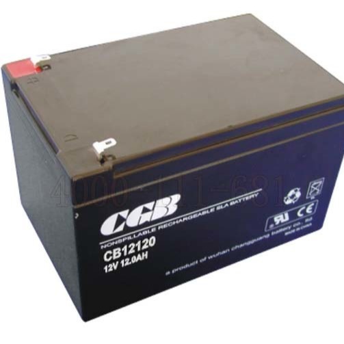 长光蓄电池CB12120 12V12AH 铅酸免维护 UPS电源 EPS消防应急电源电池