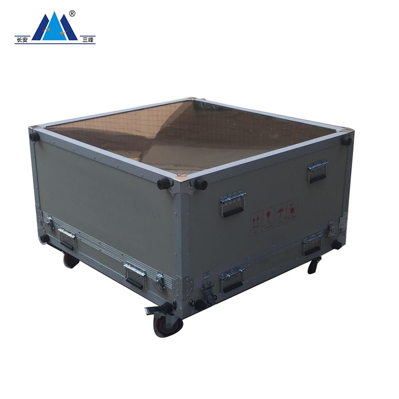 保定铝合金箱厂家直销 铝制航空箱 仪器箱订制 铝合金包装箱生产 长安三峰