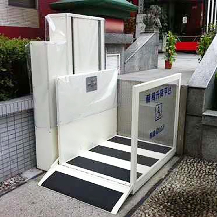 齐力定制山东小型家用电梯 残疾人升降机 楼道电梯 垂直无障碍升降平台图片