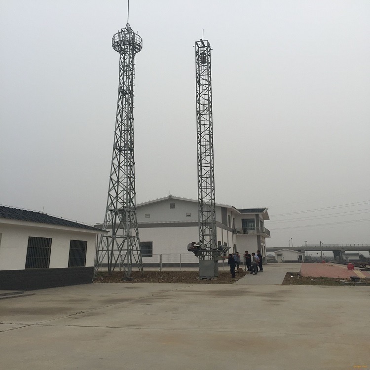 升降式焦化厂投光灯塔 货场用照明灯塔   升降式广场投光灯塔  泰翔设计生产5米-120米 质保20年