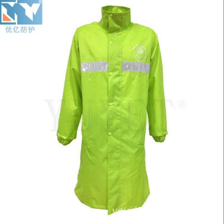 深圳安全反光雨衣定制厂家 专业生产雨衣 安全防护雨衣