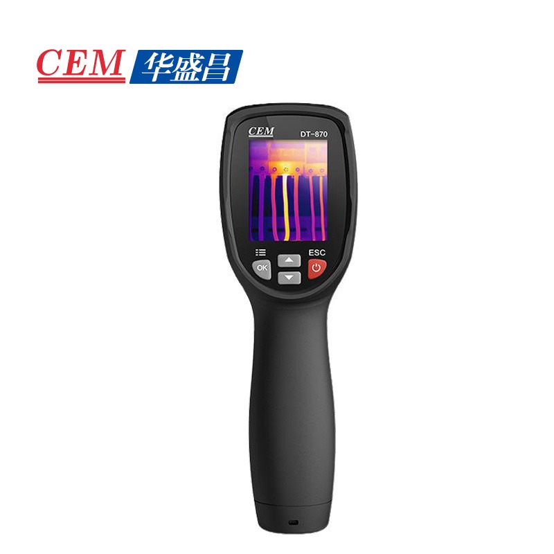 CEM华盛昌热象仪便携式检测仪高清可视化测温热成像仪DT-870