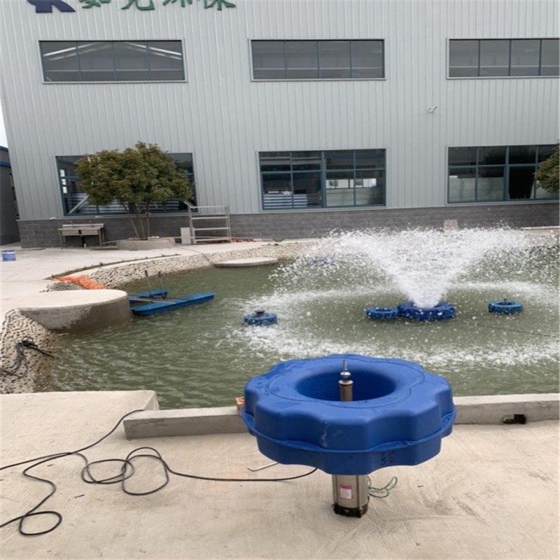 如克RPQ型净化水质喷泉曝气机环保污水处理器 提高水体流动性设备