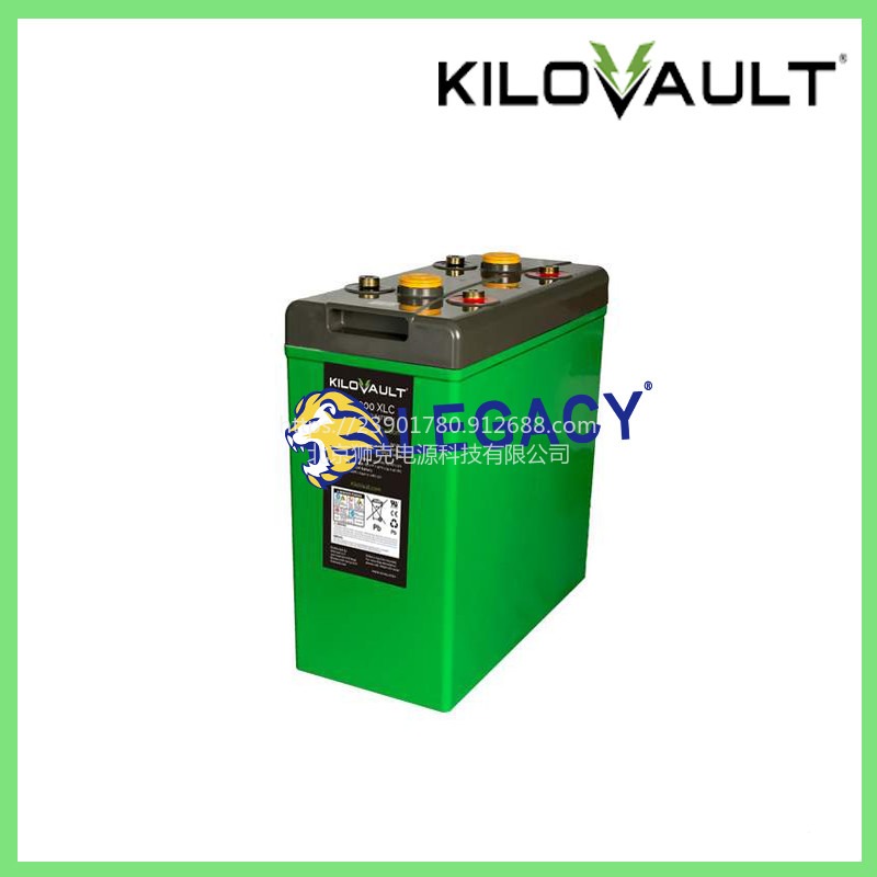 美国KiloVault蓄电池2V 1000 XLC铅碳密封AGM深循环电池