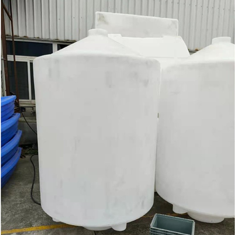 10立方白色锥底塑料水箱 白色立式大白桶  速凝剂储存罐 厂家批发