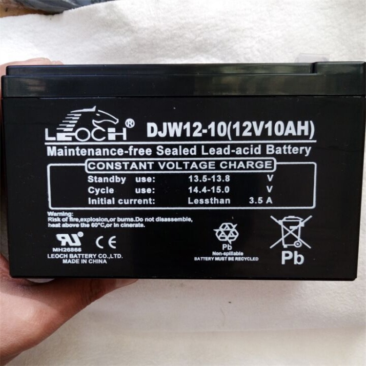 理士蓄电池DJW12-10 12V10AH参数规格 铅酸免维护