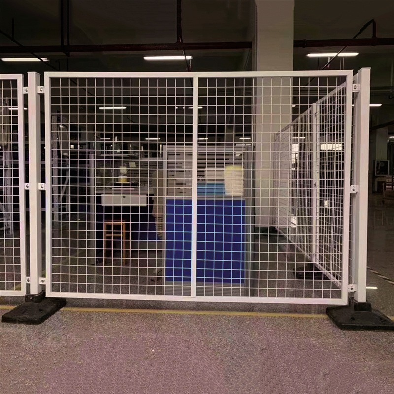 机器人防护围栏网 自动化设备防护网 无缝车间隔离网现货供应峰尚安图片