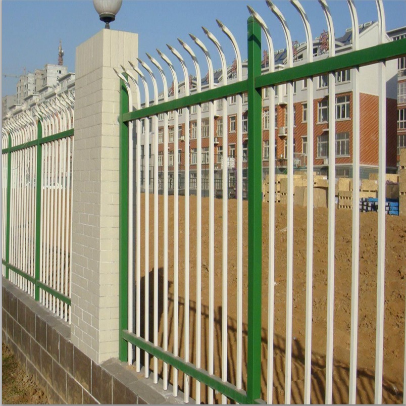 方元浩宇 锌钢护栏厂 庭院护栏 围墙护栏 用于家庭隔离1.2米1.5m1.8m 3米长