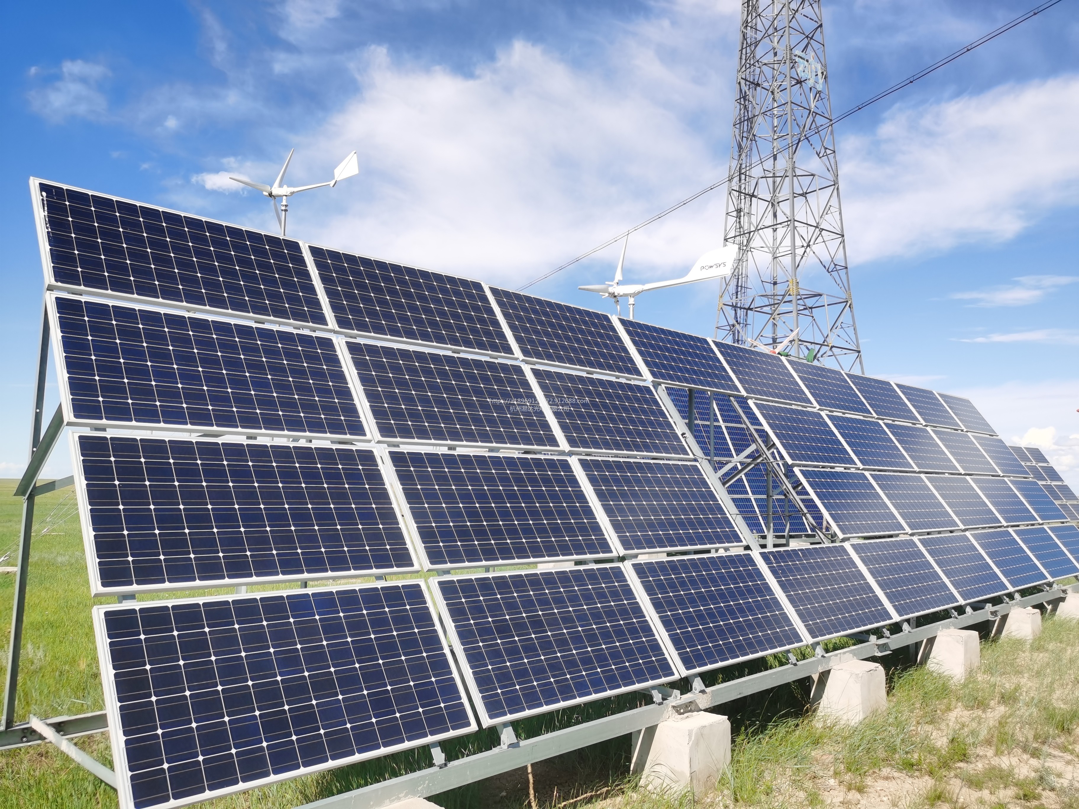白城太阳能发电支持定制家庭光伏电站20W-400W单晶硅太阳能电池板