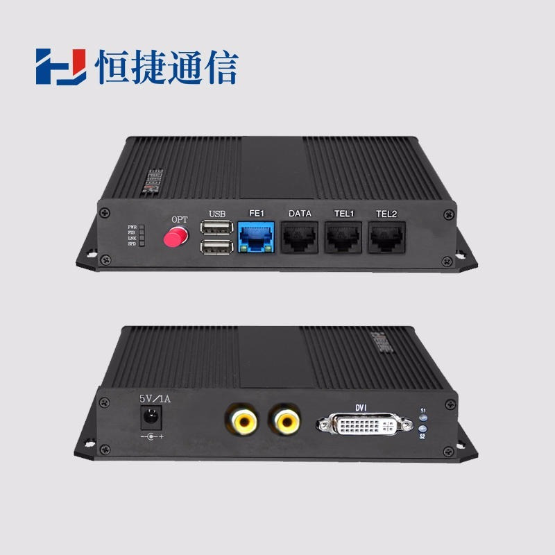 恒捷通信 KVM光端机 DVI光端机 2K光端机 4K光端机 HDMI光端机 VGA光端机图片