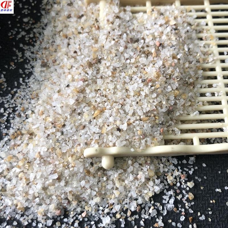 石英砂装填方法  活性炭石英砂供应商 低铁石英砂  海沙  登峰发货