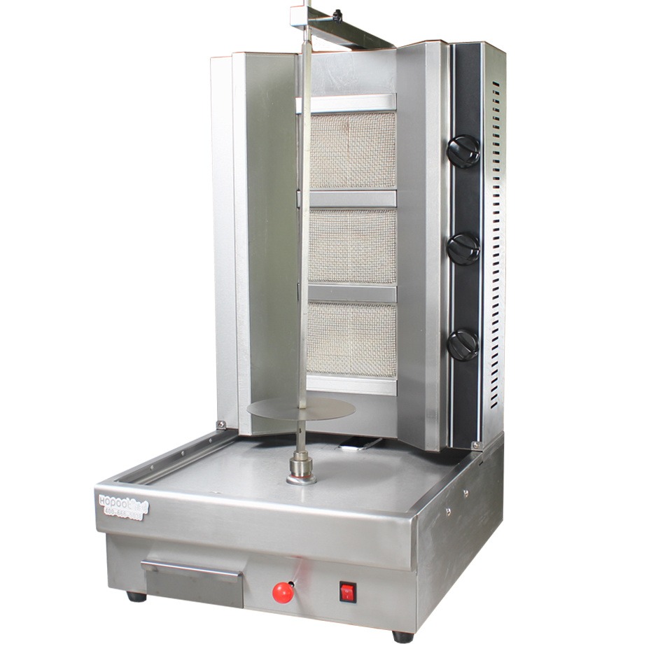 唯利安烧烤炉 WYE-791型烤肉机 不锈钢中东燃气烤肉机价格图片