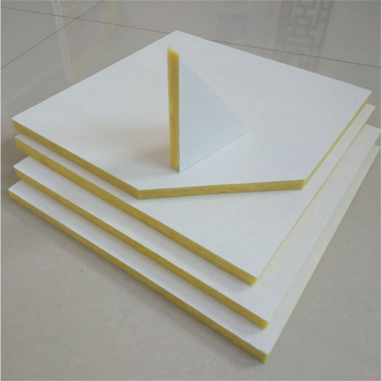 岩棉天花板吸音材料 玻纤天花板厂家 支持定制尺寸