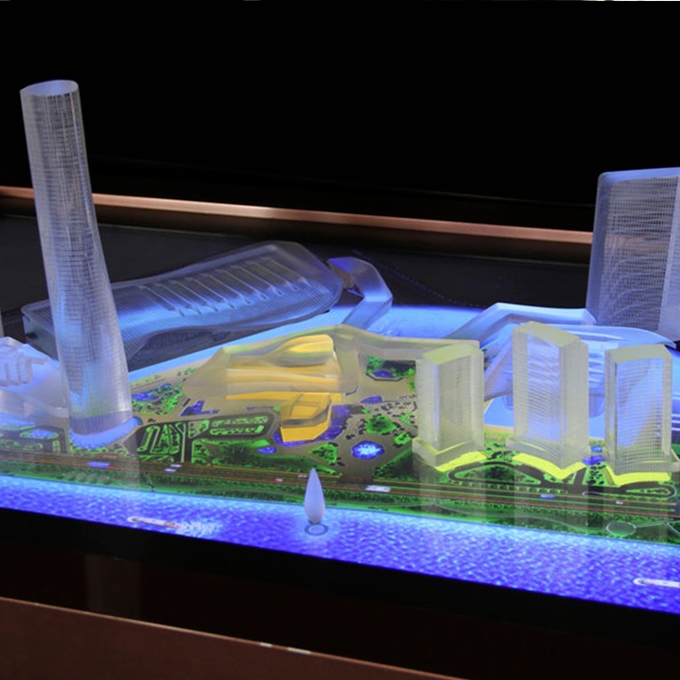 3D全息数字沙盘模型全息投影3D效果数字沙盘系统AR沉浸式全息投影