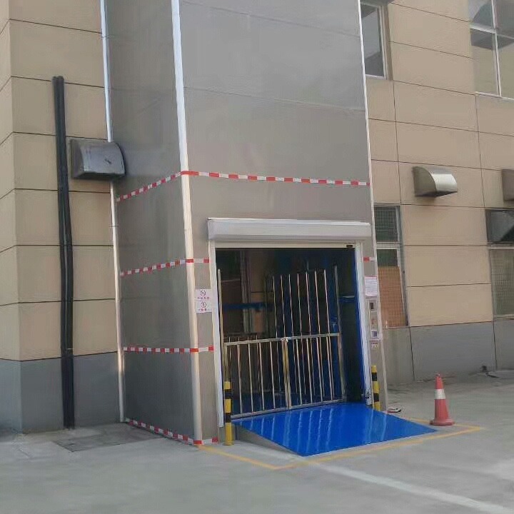 西安工业厂房货梯生产 升降货梯 导轨式升降货梯