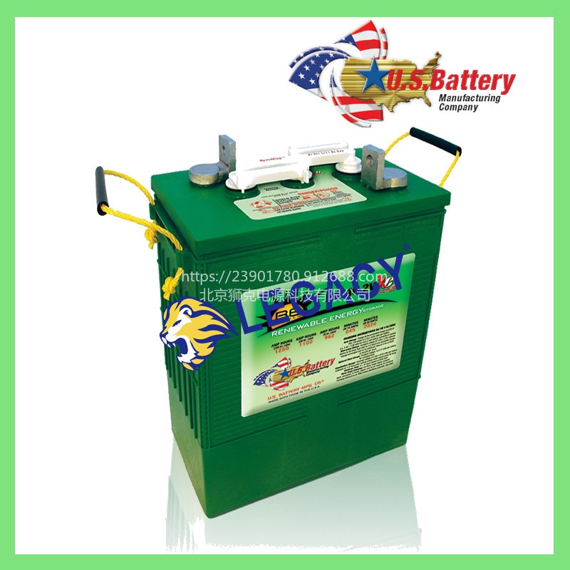 美国US蓄电池2000XC2 2200/125/145/305/250洗地机绿色能源电瓶