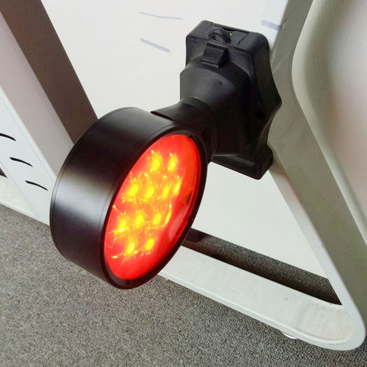 铁路双面信号灯 FL4831磁吸安全防护灯红闪灯 FL4831充电方位警示灯图片