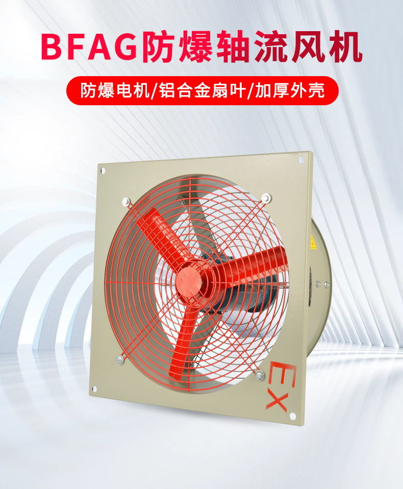 BFAG系列防爆排风扇 防爆型示例图2