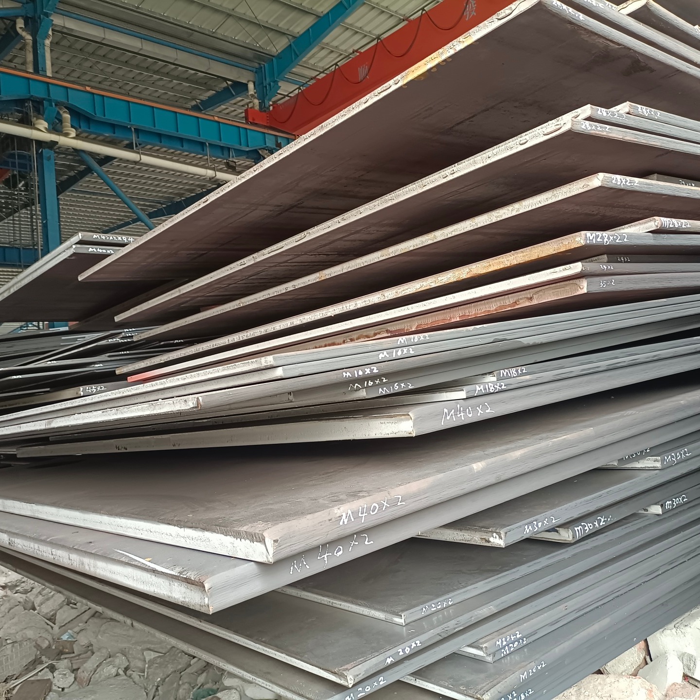 广东厂家批发钢板 热轧冷拔切割规格中厚电梯钢板 表面镀锌钢板图片