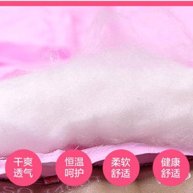 燕诺 新疆棉 印花棉被 素色棉花被子 支持定制图片