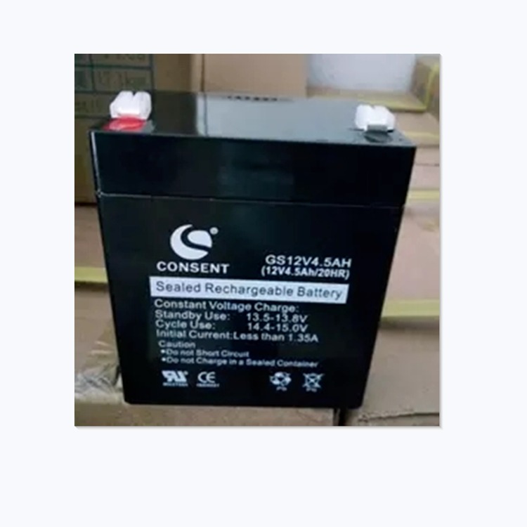 CONSENT光盛蓄电池GS12V4.5AH/12M4.5LC报价应急电源直流屏专用图片