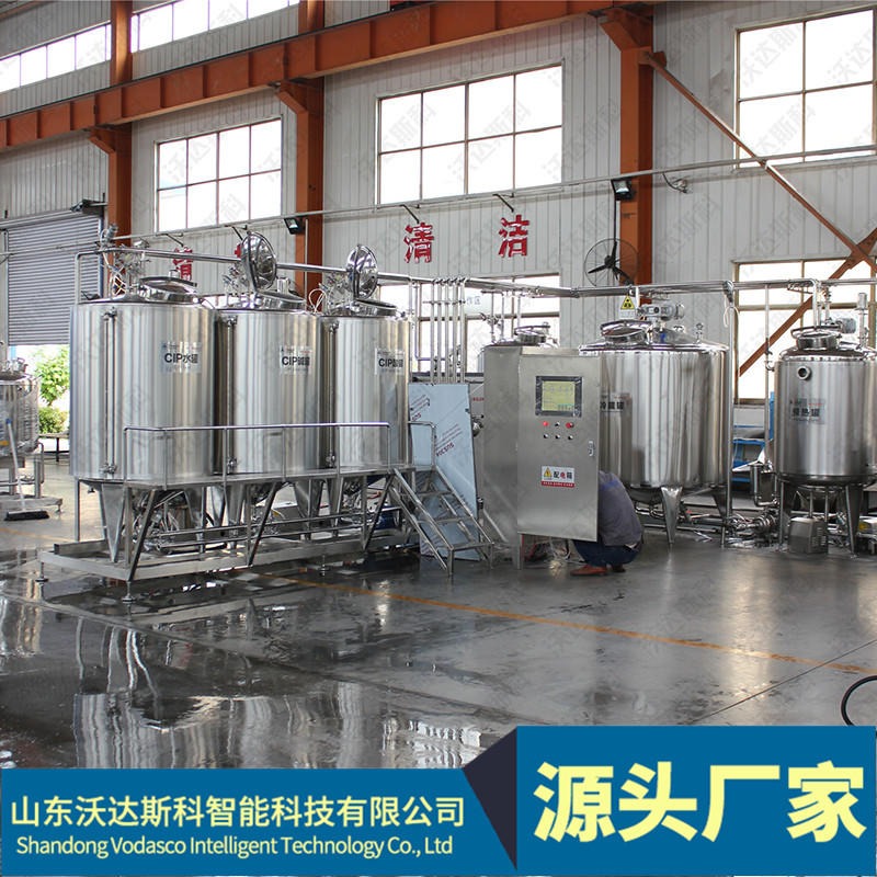 小型牛奶生产线设备流程 牦牛奶生产流水线 厂家定制鲜牛奶生产加工设备
