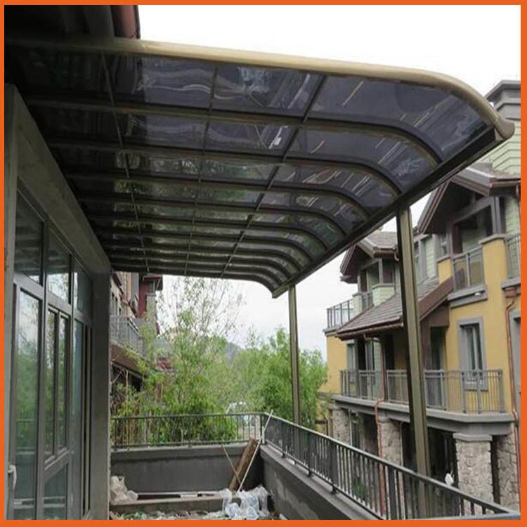12mm厚中空阳光板 运城聚碳酸酯阳光板 阳台雨篷PC阳光板图片