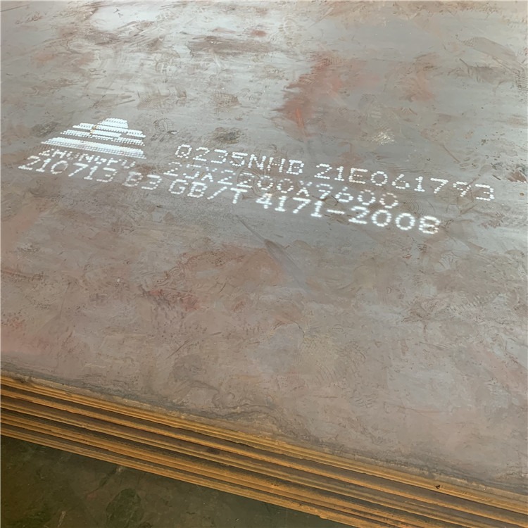 哲磊 公园 影壁 庭院观光 Q460nh耐候钢板 来图激光加工 切割Q460nh耐候板