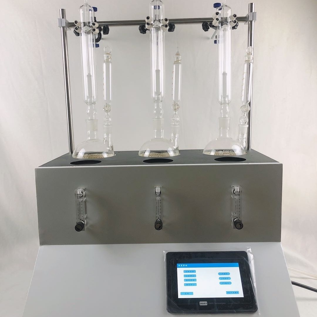 路博 食品SO2蒸馏测定仪LB-SO2-6  食品中SO2残留量、酒精度的蒸馏前处理
